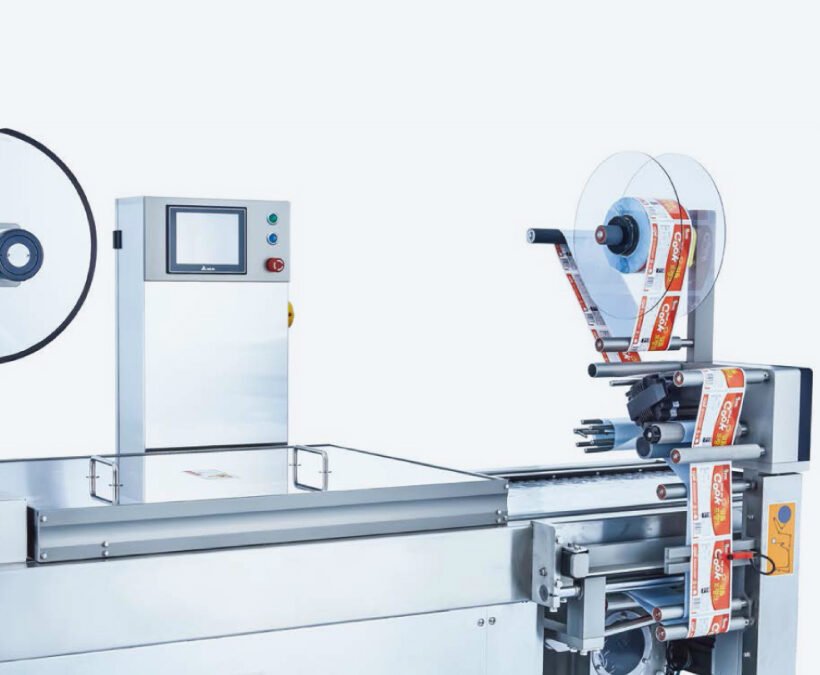 Komas Multi Labeler: Spesifikasi Mesin Pelabelan Otomatis untuk Kemasan Vakum