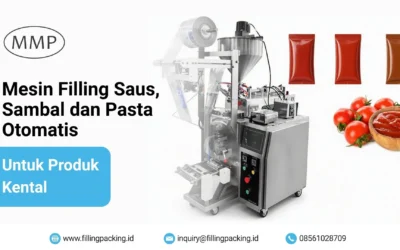 Mesin Filling Saus, Sambal dan Pasta Otomatis untuk Produk Kental