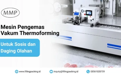 Mesin Pengemas Vakum Thermoforming Sosis dan Daging Olahan