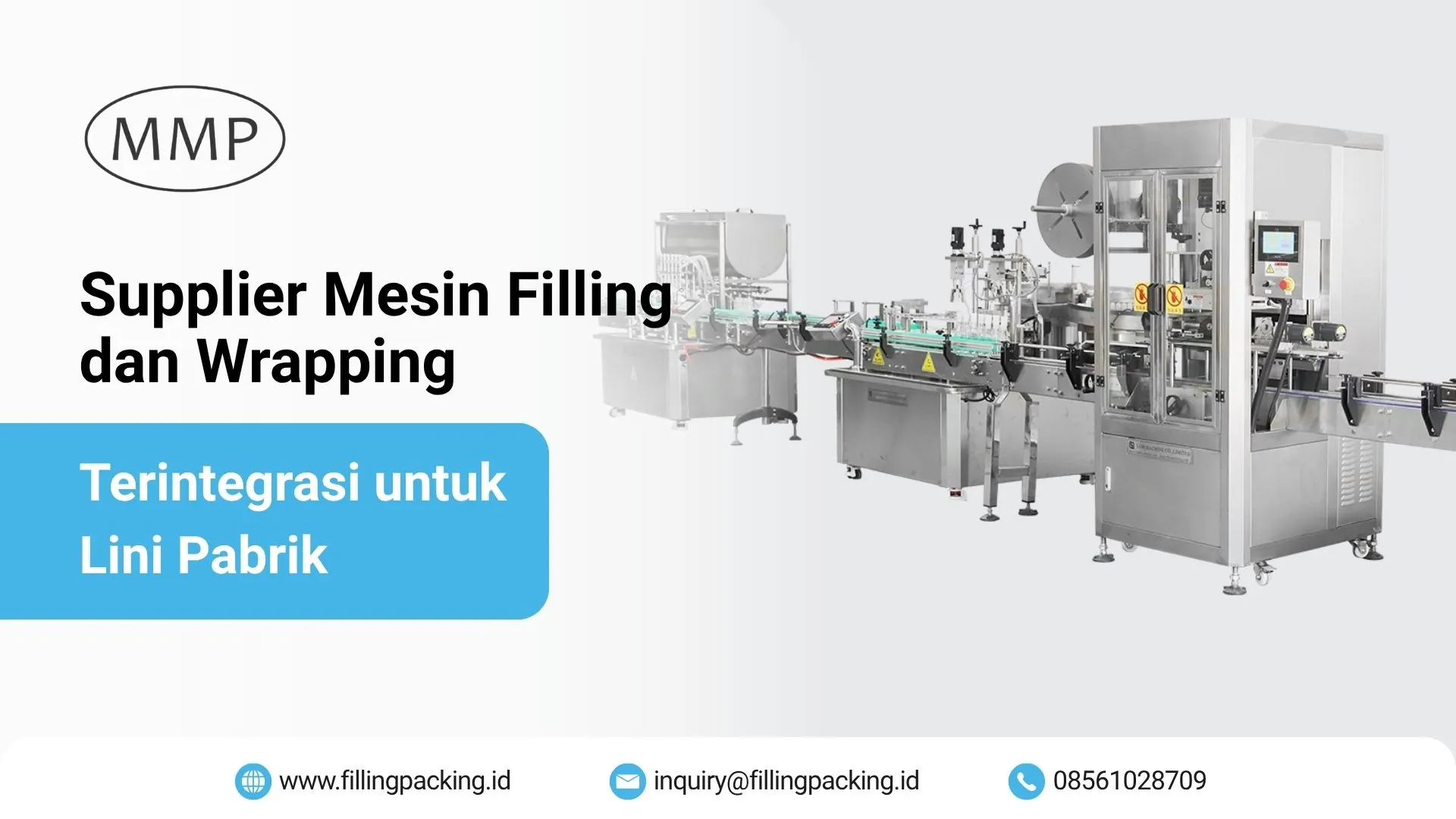 Supplier Mesin Filling dan Wrapping Terintegrasi untuk Lini Pabrik Banner supplier mesin filling dan wrapping terintegrasi untuk lini pabrik